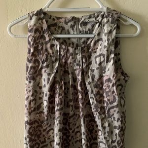 Leopard print top, Medium size